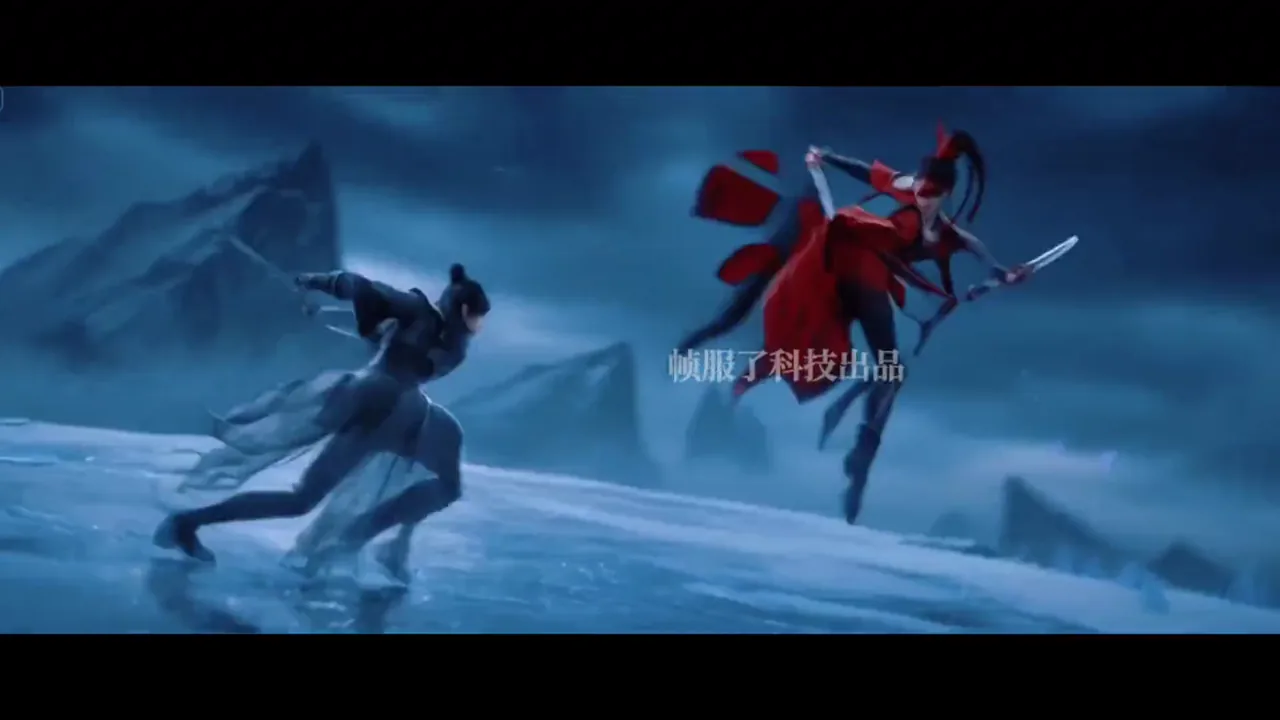 武侠对战视觉样片作品封面