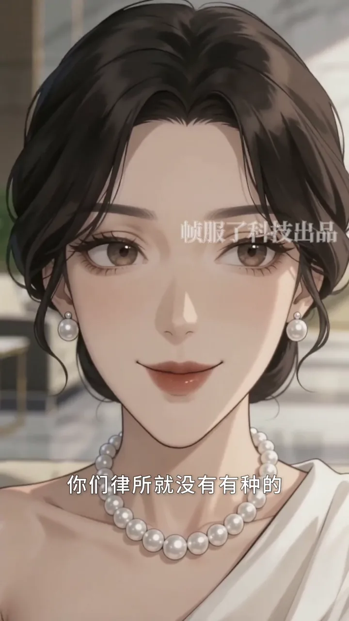 《初雪》AI 漫短剧作品封面